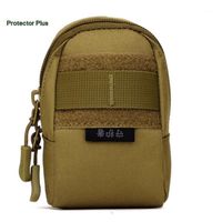 Outdoor Bags Protector Plus Tactical Molle Pouch Hip Waist Belt Wallet Small Utility Mountain Outfit For Climbing S387