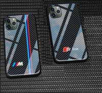 TPU+ Tempered Glass Racing car BMW phone Cases for apple ipho...