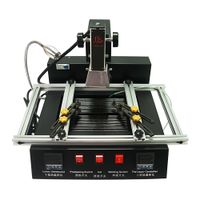 Máquina de soldadura de la estación de retrabajo BGA infrarroja LY M770 Adecuado para reparaciones de BGA sin plomo sin plomo 220V 2 Zonas Manual Operación manual