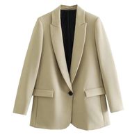 Fatos femininos blazers jennydave blazer mujer 2022 ins moda blogueiro mulheres e jaquetas vintage solta Inglaterra simples