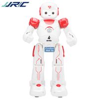 JJRC R12 Erken Eğitim Uzaktan Kumanda Robot Çocuk Oyuncak, DIY Eylem Programlama, Sing Dans, LED Işıklar, Oto Demo, Noel Hediyesi, 2-1
