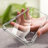 NEW Soft TPU Transparent Clear Phone Case Protect Cover Shockproof Soft Cases For iPhone 11 12 pro max 7 8 X XS note10 S10a28a08 a55 a57
