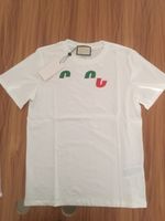 19SS Flaş Yaz T Gömlek Stilist Erkekler Tee Made İtalya Moda Kısa Kollu Mektuplar Baskılı T-shirt Kadın Giyim S-2XL