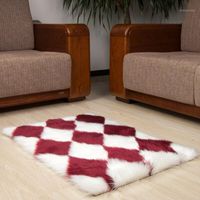 Carpets Faroot Ankomst Fluffy mattor Anti-Skid Area Rug Living Room Mattor Golvmatta Hem Sovrum Bedside1