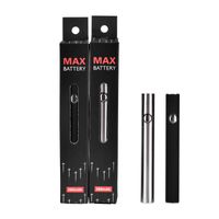 Max Pil 380mAh Preheat 10500 Değişken Voltaj 510 Konu Alt Şarj Vape Pil Micro USB Şarj Cihazı ile Fit Amigo