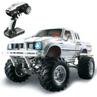 Rctown HG P407 1/10 2,4g 4WD Rally RC-bil för Toyato Metal 4x4 Pickup Truck Rock Crawler RTR TOY