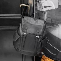 2022 جديد حقيبة الظهر 33x45x13 سنتيمتر حقائب اليد المحافظ رجالي حقائب جلدية عصرية حقيبة حقيقية للرجال حقائب متعددة الوظائف حقيبة الظهر الكبيرة، الإنتاج