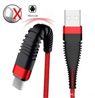 High quality 1m 3ft Cell Phones Cables New Durable Hi- Resist...