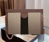 2021 Best 5A Luxurys Designer Frauen Mode Umhängetaschen Bogen Fadenketten Vintage Handtaschen Mode Flap Artwork Thread Crossbody Bag
