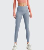 Leggings da donna Abbigliamento Pantaloni yoga Pantaloni a doppia faccia Levigata a vita alta Slim Pantaloni fitness Donne Women Wear Wear Sport Joggers