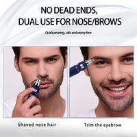 Nose Ear Trimmer Safety Face Care and ear trimmer Men Shaving Hair Removal Razor Beard Personal Health Clipper 220212