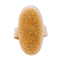 ttop DIY Wood Bath Brush Clean Without Handle Body Massage Shower SPA Soft Natural Bristle Scrubbers Brushes 3 95ol G2