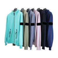 Hoodies for Men Zip Up Sweatshirts for Women with Narrow Brim Oval Drawstring Couple Models Sports Shirt Running Jacket Spring Coat Cardigan