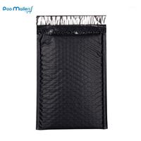 Wholesale- 50pcs 8.5x11inch 235*280mm Poly Bubble Mailing Mailer Padded Envelope Bags Black Color Shockproof Courier