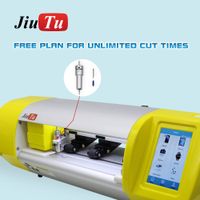 Auto Film Cutting Machine Mobile Phone Tablet Front Glass Ba...