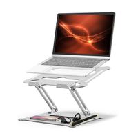 Алюминиевый ноутбук подставка для подставки для ноутбука для ноутбука Совместим с компьютером от 10 до 17 дюймов
