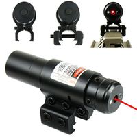Vista del laser rosso con 20mm / 11 millimetri Slot per montaggio su guida di caccia Airsoftsport Laser Gun vista tattico Huntting Ottica Strumenti