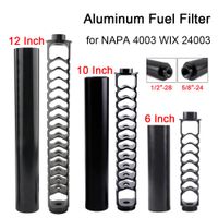 Aluminum Car Oil Fuel Filter Solvent Trap 10\
