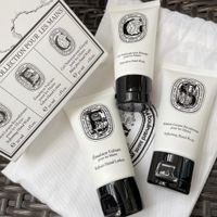 Les Mains Hand Lotion Set 30ml*3pcs smooth soften Cream Velvet Hands Wash Clean Rinse Free Gel Skincare HandCare Gift Box Kit