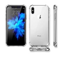 Cas de téléphone hybride hybride acrylique transparent antichoc pour iPhone 13 12 11 PRO XS max xr 8 7 6 plus Samsung S21 S20 Note20 Ultra A72 A52 A32 A12 Redmi Huawei W