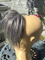 Соль N Peper Серебристое серое зрелочное зрелочное удлинение человеческих волос наращивание волос на наращивание волос на лендку