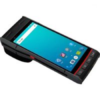 SM-DT60 PDA Ile Termal Etiket Yazıcı Lojistik Endüstriyel 4G WiFi Bluetooth El Sağlam Android 1D 2D QR Kod Tarayıcı PDA1
