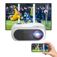 XIDU 미니 프로젝터 지원 1080P 풀 HD 네이티브 360P LED 전화 TV 스틱 홈 시어터 비디오 Projecteur 220309
