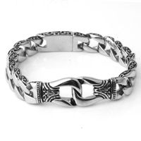 Link, Chain Betty 12mm Bracelet For Men Polished Round Curb ...