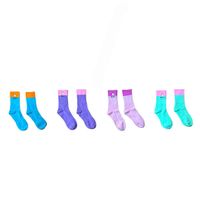 Socks Women's Spring and Summer Thin Daisy Embroidered Middle Tube Socks Ins Super Fire Pure Cotton Lovers Middle Tube Socks College Style