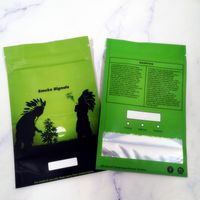 3,5 г Mylar Bags Herb Flower Wackper упаковка сухой табак с розничной сумкой Zushi Plance Packaging