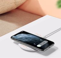 Telefon için Ugreen Kablosuz Şarj 8 / X / 8 Artı 10 W Qi Hızlı Kablosuz Şarj Pad Için Kablosuz Şarj Samsung Galaxy S8 / S7 / S8 +
