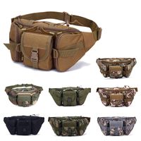 Outdoor Sports Tactical Camouflage Waist Bag Fanny Pack Hiki...