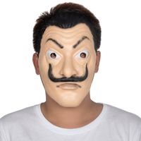 Kostüm Zubehör DALI Latex Maske Halloween Party Dress Up Film Cosplay La Casa de Papel Räuber Kostüm Requisiten