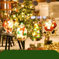 Christmas String Lights LED Decorative Novelty Hanging 3D Light for Indoor Windows Wall Door Bedroom Pathway Patio Decorations a51