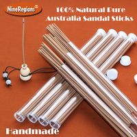 10g West Australie Sandal Encens Sticks Quality Handmad Pure Natural Porta Impenso Room Frainer Encener les parfums de la maison