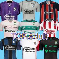 Liga MX 2021 Futbol Forması Camisetas De Futbol Kulübü Deportivo Guadalajara Chivas Santos Laguna Queretaro FC Erkekler Kitleri Futbol Gömlek 4XL