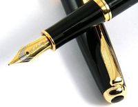 Fountain pen Iraurita Golden Clip pens caneta tinteiro Baoer 388 material escolar school supplies 62981