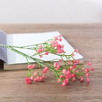 80 Mini-Köpfe 1 stück DIY Künstliche Baby-Atem-Blume Gypsophila Gefälschte PU-Blumenstrauß für Hochzeit Home Party Dekorationen Liefert