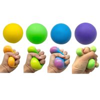 Stress ball squishy langsam steigend 6 cm spielzeug stress weiche squeeze spielzeug für kinder langsam steigende relieves antistress ängstlich kinder spielzeug
