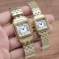 Frauen Luxus Uhren 316L Edelstahl Quarz Top -Qualität Lady Kleiderdesigner Armbanduhren Montre de Luxe