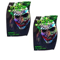 JOKER Mylar Bag resealable Retail Zipper Package empty edibles plastic dry herb packaging Fast Delivery and Good Service a38