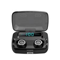 Bluetooth Écouteur V5.0 M11 Toux Touch Control Stéréo Sport Sport Sans fil sans fil Écouteurs Écouteurs de réduction de bruit avec une banque d'alimentation