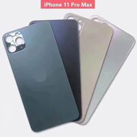 For Apple iPhone 11 Pro Max Rear Temper Glass Panel Battery Cover Housing with Camera Lens Glass