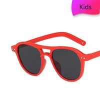 Óculos de sol crianças meninas cor de filme meninos óculos de bebê redondo quadro ks009