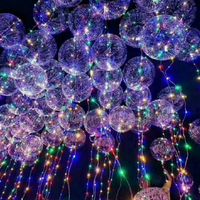 Weihnachtsbeleuchtung Runde Bobo Kugel Led Licht-Feiertags-Beleuchtung-Ballon-Licht mit Batterie für Weihnachten Halloween Hochzeit Dekorationen-13