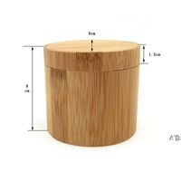 Scatola di bambù naturale per orologi gioielli scatola di legno scatola da polso holder raccolta raccolta visualizzazione custodia regalo rre12493