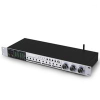 ERZHEN FX8PLUG KARAOKE PREFECTORES PREFITUROS KTV Professional Digital Audio Efecto Efecto Procesador FX9 DSP Audio Procesador USB1