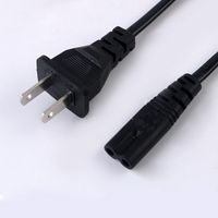 Oplader AC Power Cords Line Draad Vervangingsleidingen Kabel 1.5m 5 voet voor PlayStation Laptop 2 Prong US EU-plug