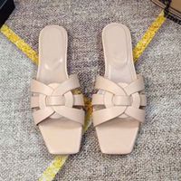 Mulheres de alta qualidade Sandálias de borracha de verão praia slide moda sclippers chinelos sapatos internos tamanho EUR 35-40 com caixa 37