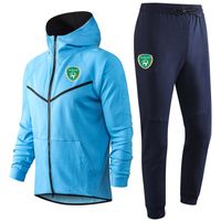 2020 Irland National Team Soccer Hoodie Sweatshirt TRACKSUIT SETTER Vintermän Casual Sports Hooded Training Sportswear Passar Running Sets